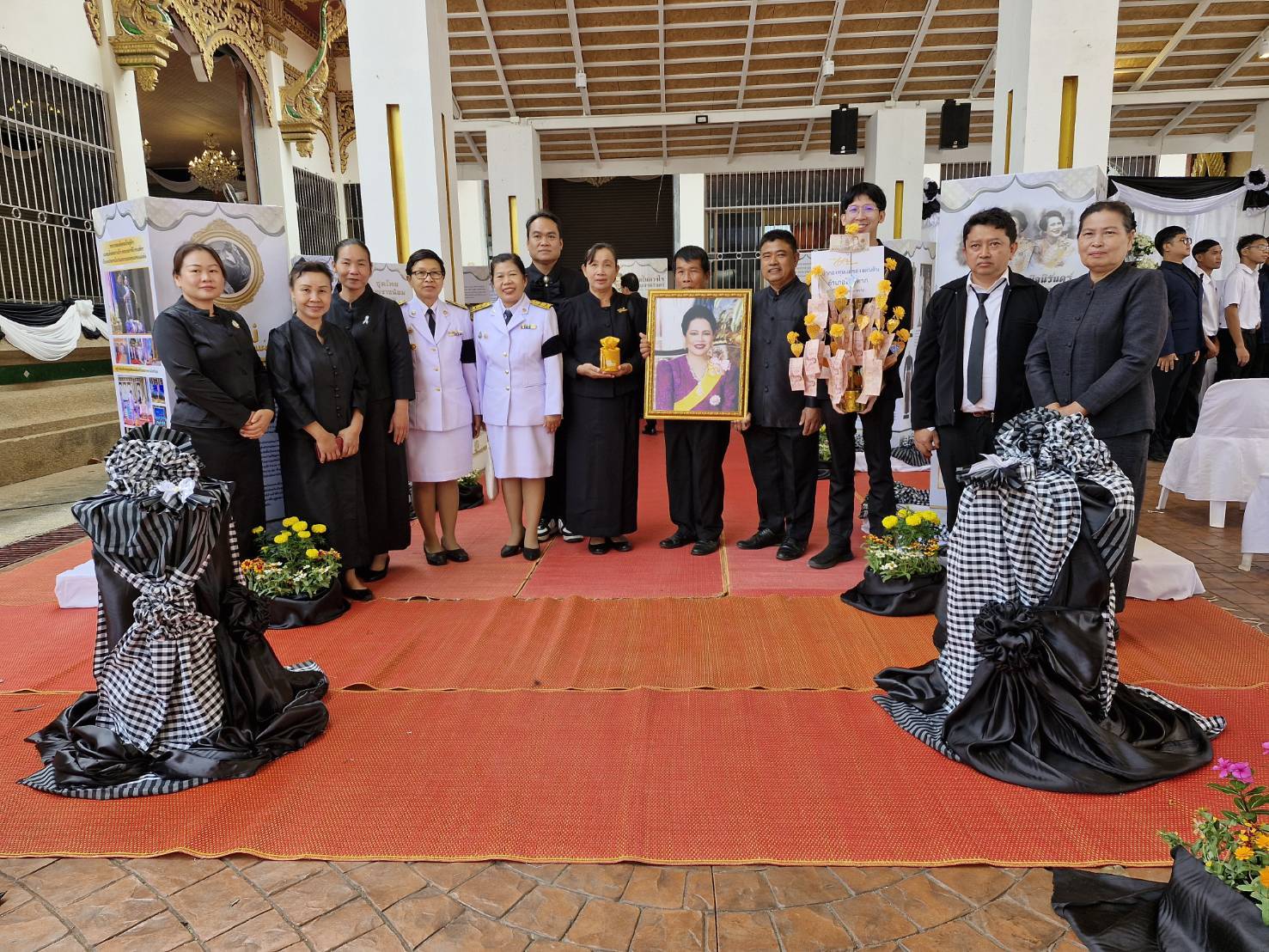 🌿 พช.โพธิ์ตาก ร่วมพิธีมอบเงินพระราชทานขวัญถุงกองทุนแม่ของแผ่นดิน และทอดผ้าป่าสมทบกองทุนแม่ของแผ่นดินและกองทุนป้องกันและแก้ไขปัญหายาเสพติดจังหวัดหนองคาย ประจำปี 2568